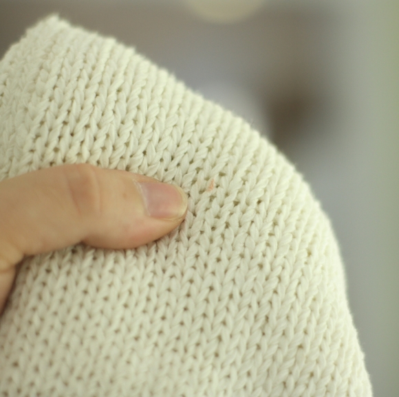 J. CREW Cream Large Collar Sweater - Picture 3 of 4